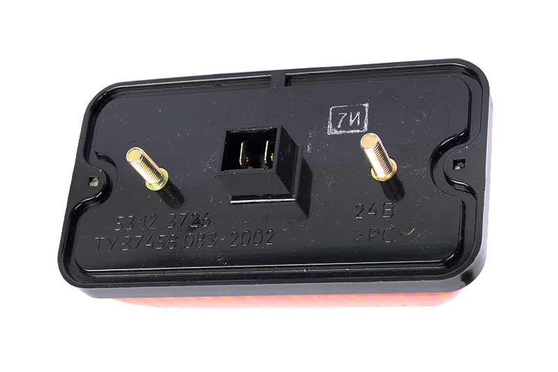 Указатель поворота КАМАЗ желтый 24В ОСВАР фотография №2