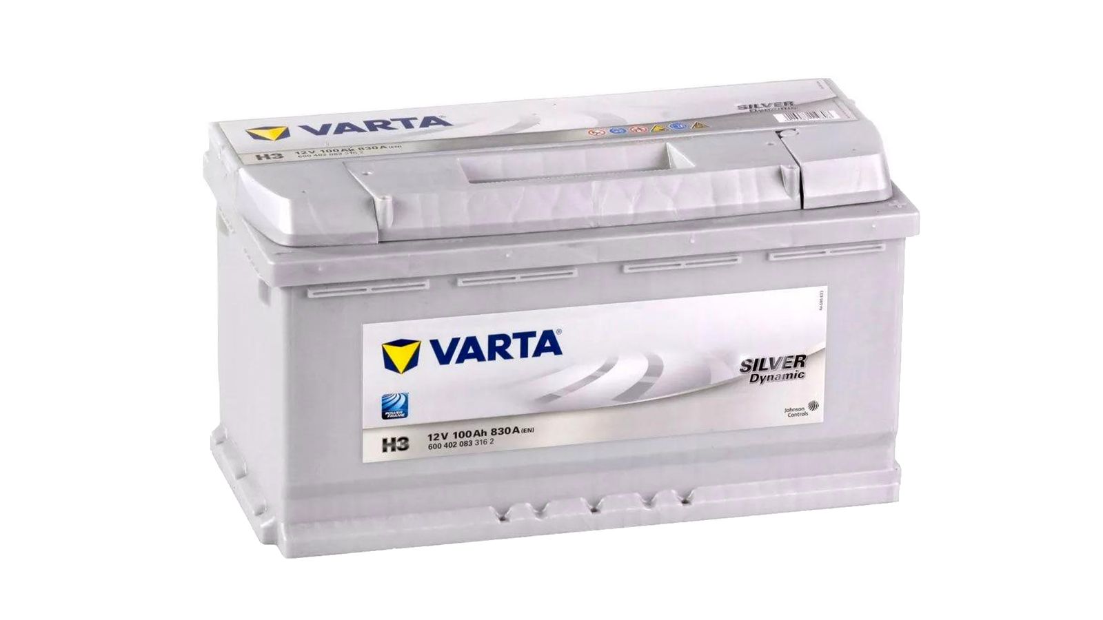 Аккумуляторная батарея VARTA SILVER 6СТ100 H3   600 402 083 фотография №2
