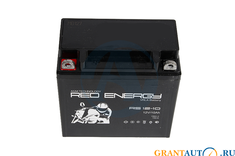 Аккумулятор мотоциклетный Red Energy RS 1210 YB9A-A 6СТ10 фотография №2