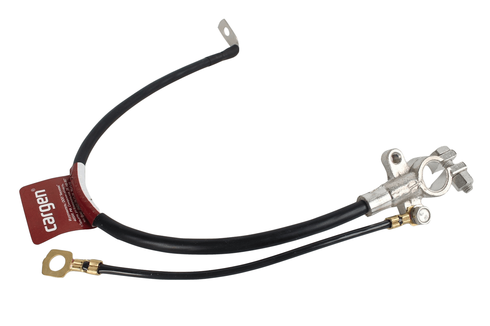 Провод АКБ - ВАЗ-2101-07 CARGEN литая клемма L-410мм 2101-3724080-90 фотография №4