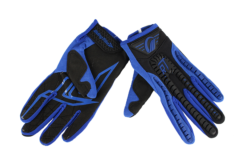 Перчатки защитные RidingTribe CE-12 синие M фотография №1