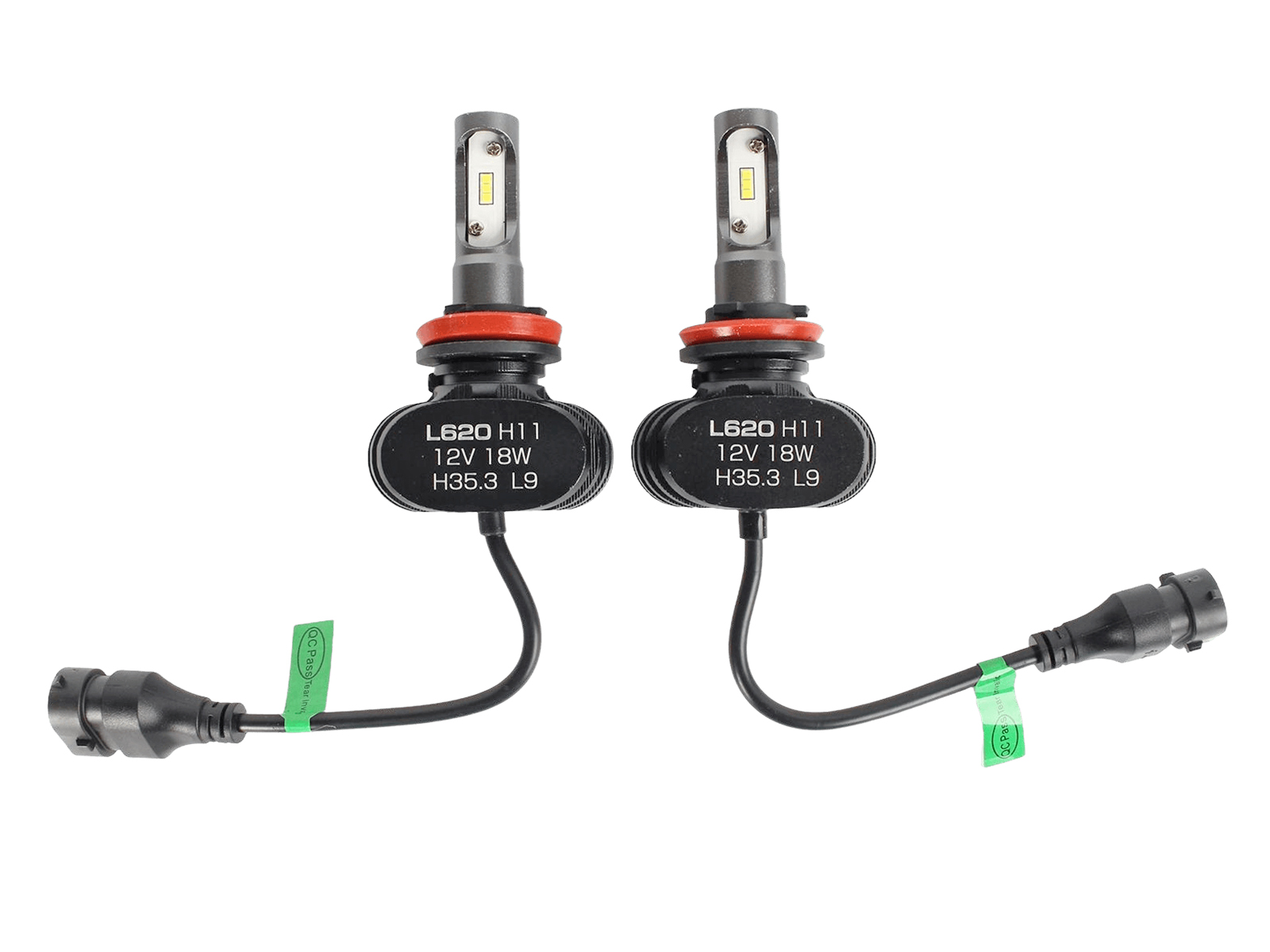 Лампы светодиодные MASUMA L620 H11 6000K комплект фотография №3