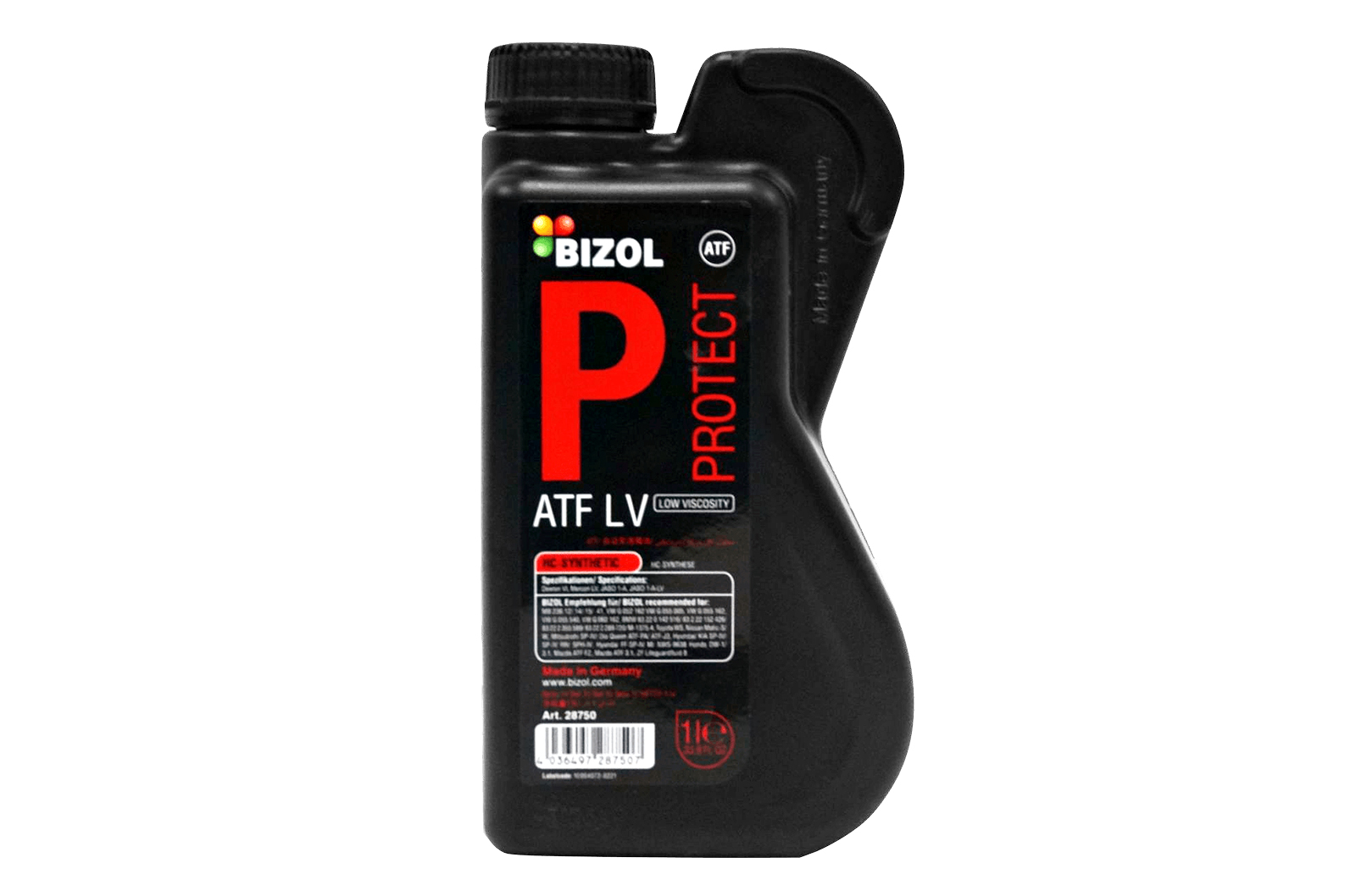 Масло трансмиссионное BIZOL ATF LV 1л фотография №1