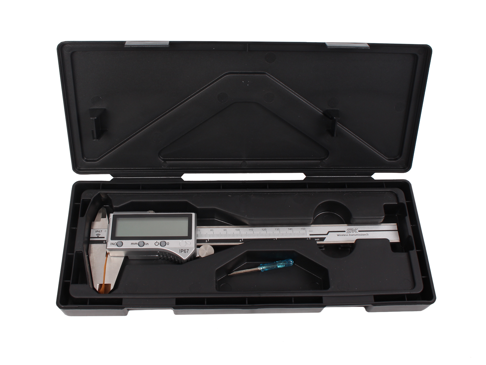 Штангенциркуль электронный 150 мм IP67 фотография №5