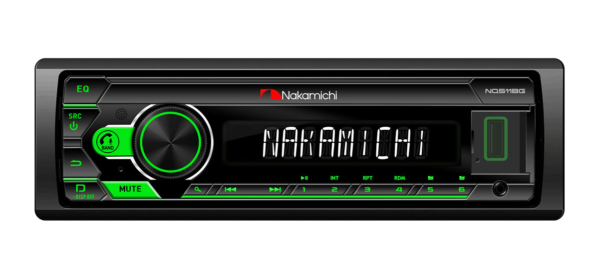 Автомагнитола Nakamichi NQ511BG USB-ресивер фотография №1