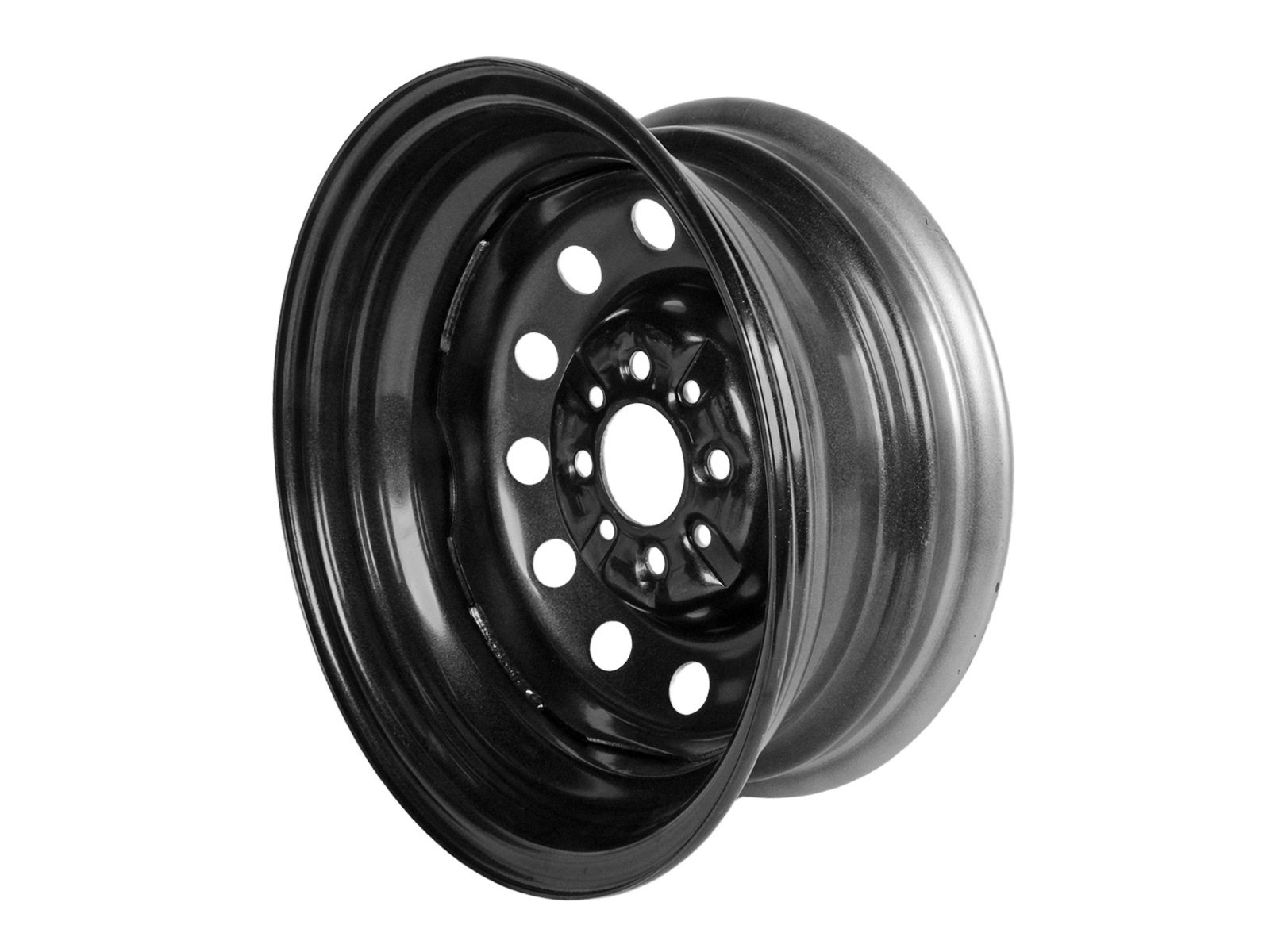 Диск колеса R13х5.0 ВАЗ-2101-07 штампованный серебро 1 штука ТЗСК фотография №4