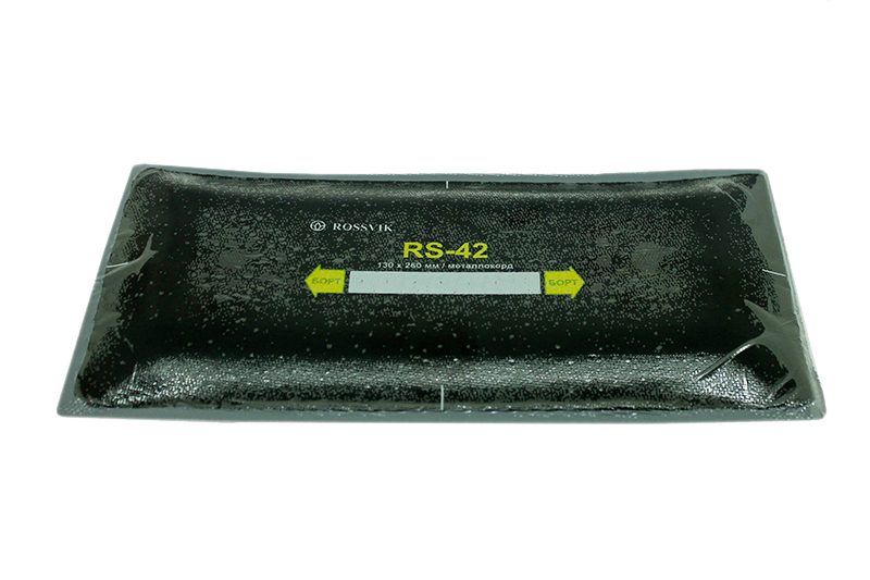 Пластырь металлокордовый  ROSSVIK 130х260 RS-42 фотография №1