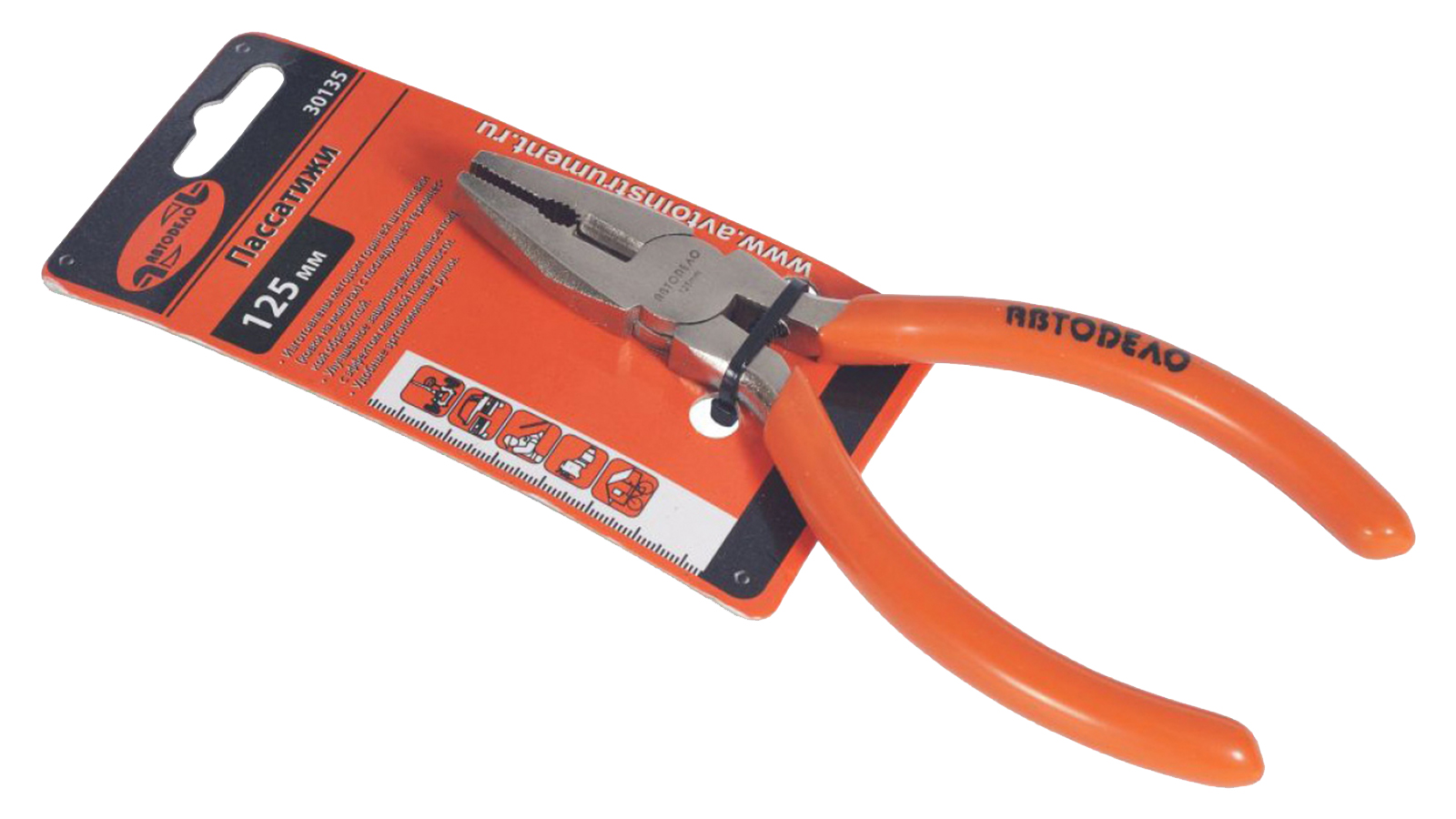 Пассатижи АвтоDело 125мм 30135 фотография №3
