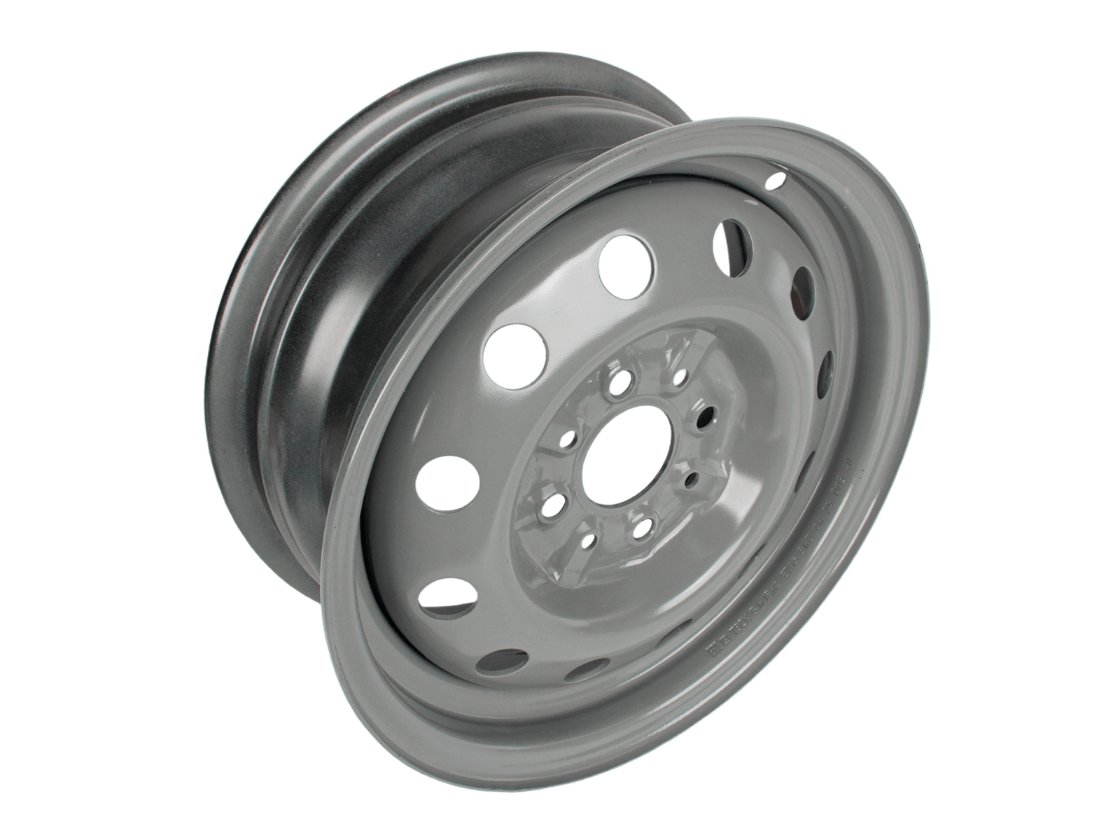 Диск колеса ВАЗ-08-09 R13х5.5 серо-зеленый 1 штука ТЗСК фотография №3