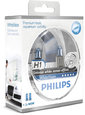 Набор ламп 12Vx55W H1 PHILIPS WHITE VISION комплект фотография №1