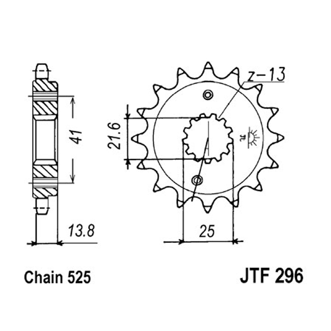 Звезда ведущая JTF296.16 фотография №1