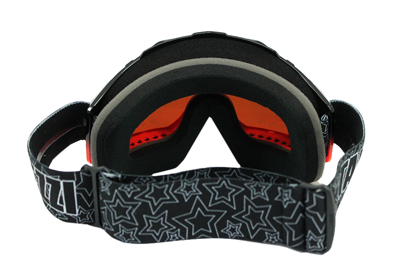 Очки кроссовые STAREZZI GOGGLES MX BLACK fluo-orang 156-705 фотография №3