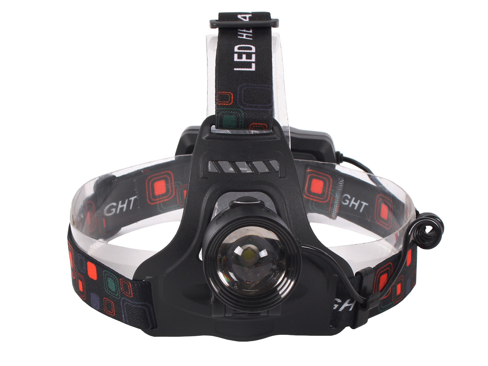 Фонарь светодиодный налобный АКБ от USB 102-T6 YYC-102-T6 фотография №2