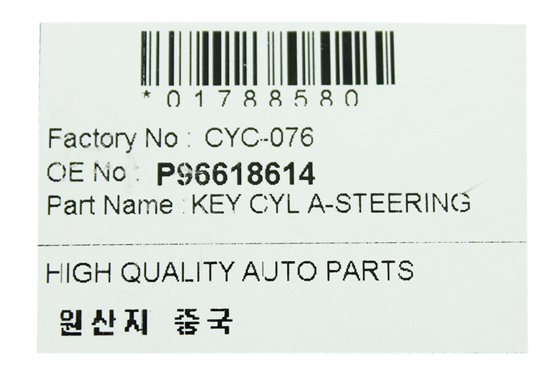 Личинка замка зажигания RAON CYC-076 DAEWOO MATIZ фотография №3