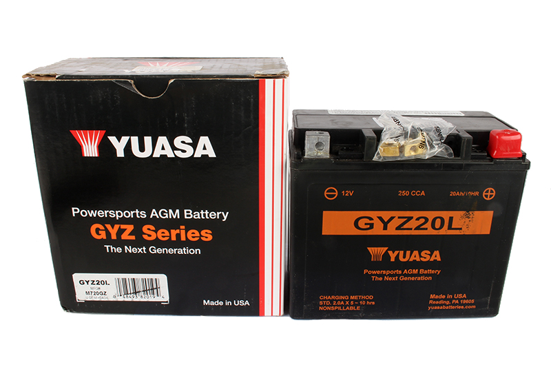 Мотоаккумулятор YUASA GYZ20L фотография №1