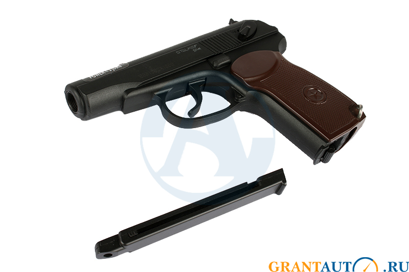 Пистолет пневматический Stalker SPM 4.5мм +шарики
