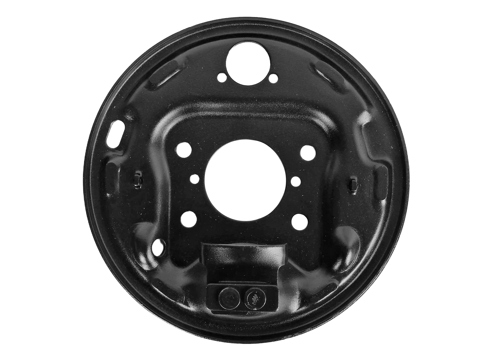 Щит опорный ВАЗ-2108 тормоза заднего левый фотография №1