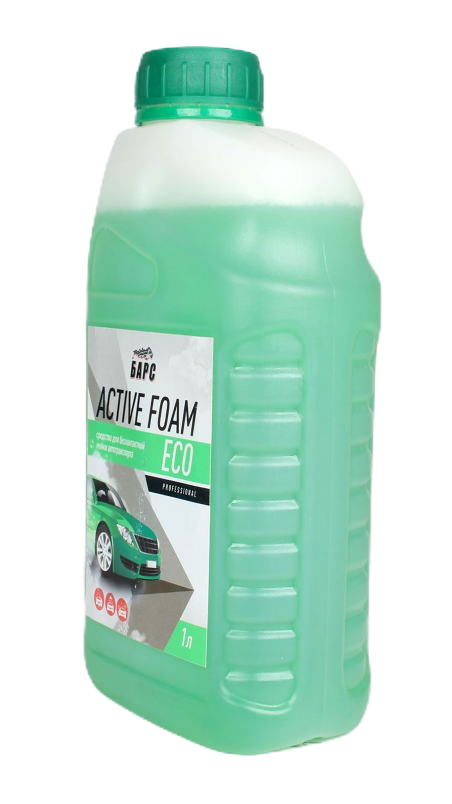 Шампунь для бесконтактной мойки БАРС Active Foam Eco 1кг фотография №2