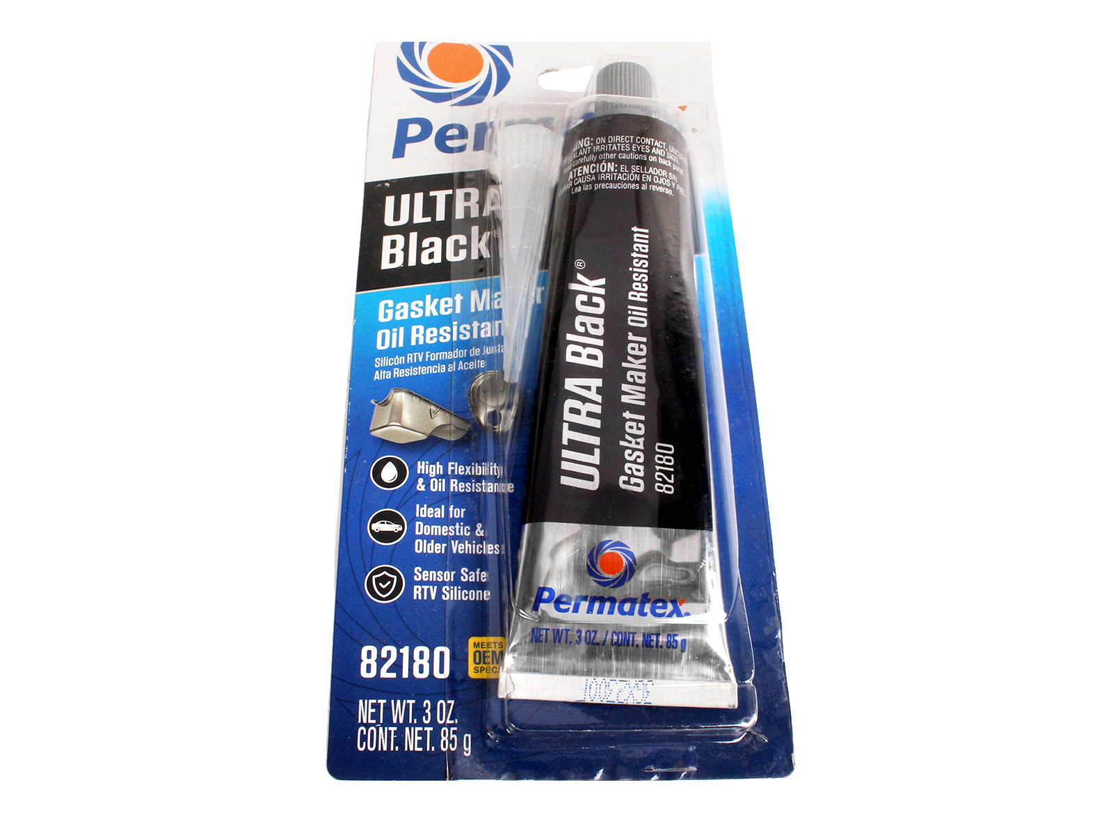 Герметик прокладок черный 85г PERMATEX 82180 фотография №2