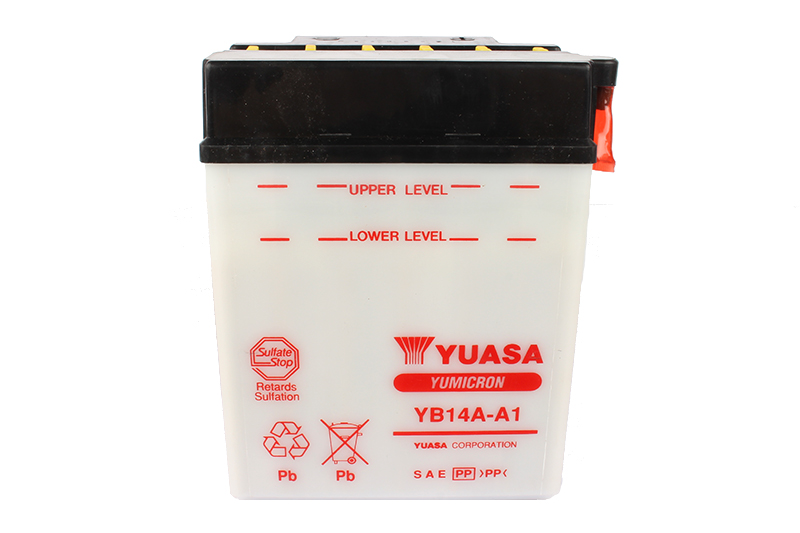 Мотоаккумулятор YUASA YB14A-A1 фотография №2