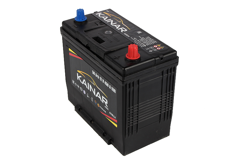 Аккумуляторная батарея KAINAR 65B24L 6СТ50 азия обратная фотография №2