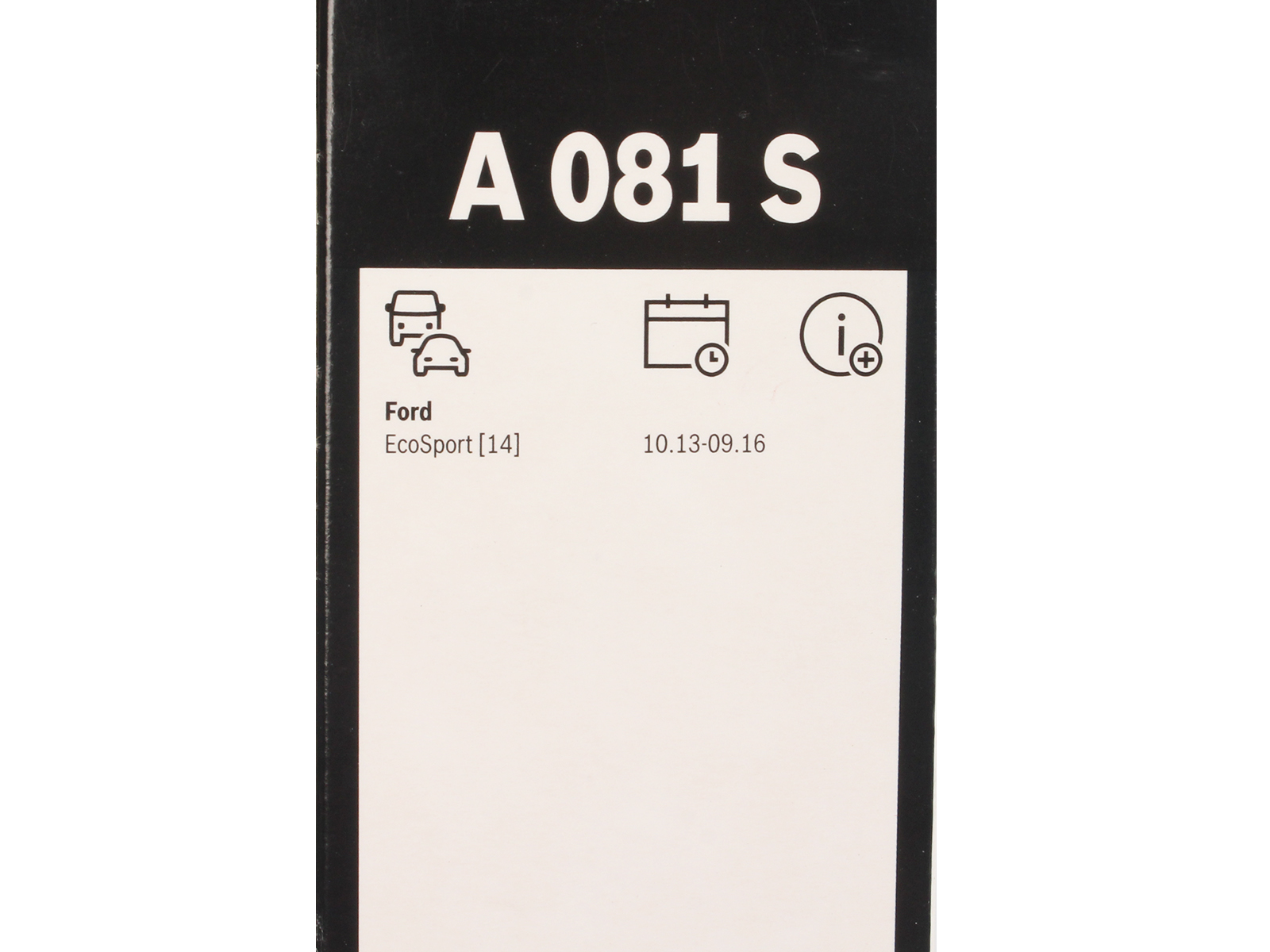 Щетка стеклоочистителя BOSCH комплект 3397014081 A081S фотография №4