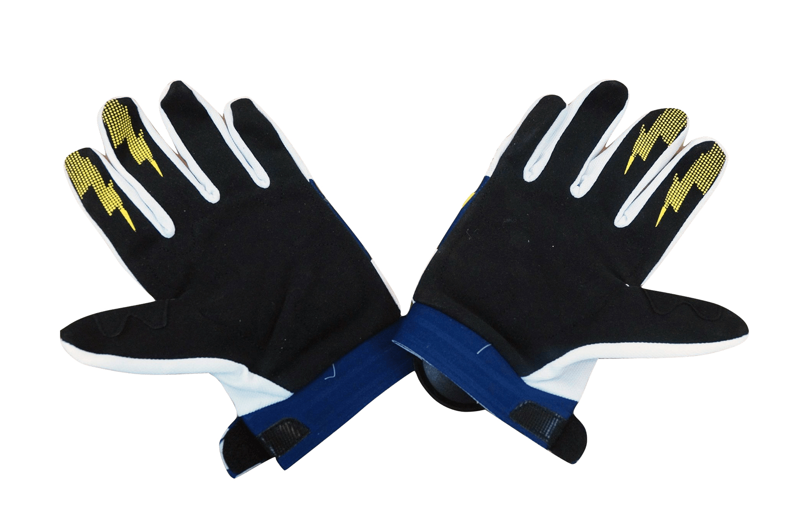 Перчатки FOX DIRTPAW Blue/White/Yellow L фотография №2