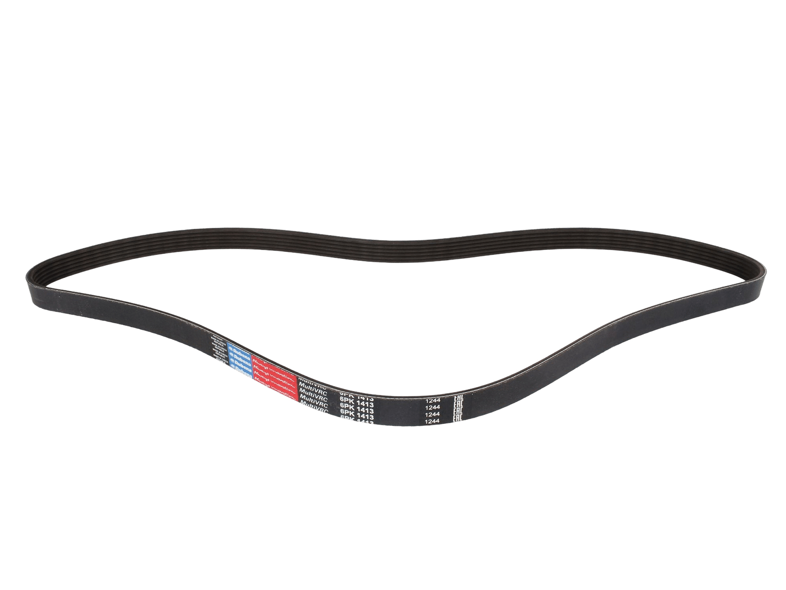 Ремень ЗМЗ-405 ЕВРО-3 генератора с ГУР RUBENA 6PK1413 фотография №2