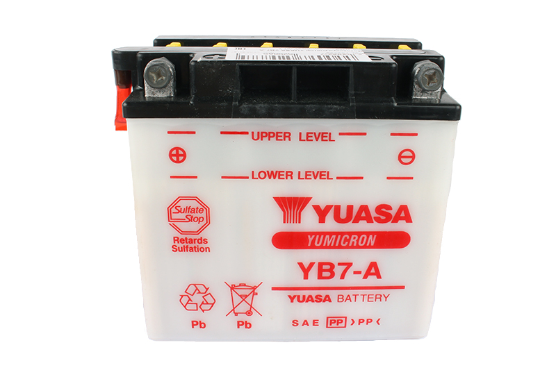 Мотоаккумулятор YUASA YB7-A фотография №3