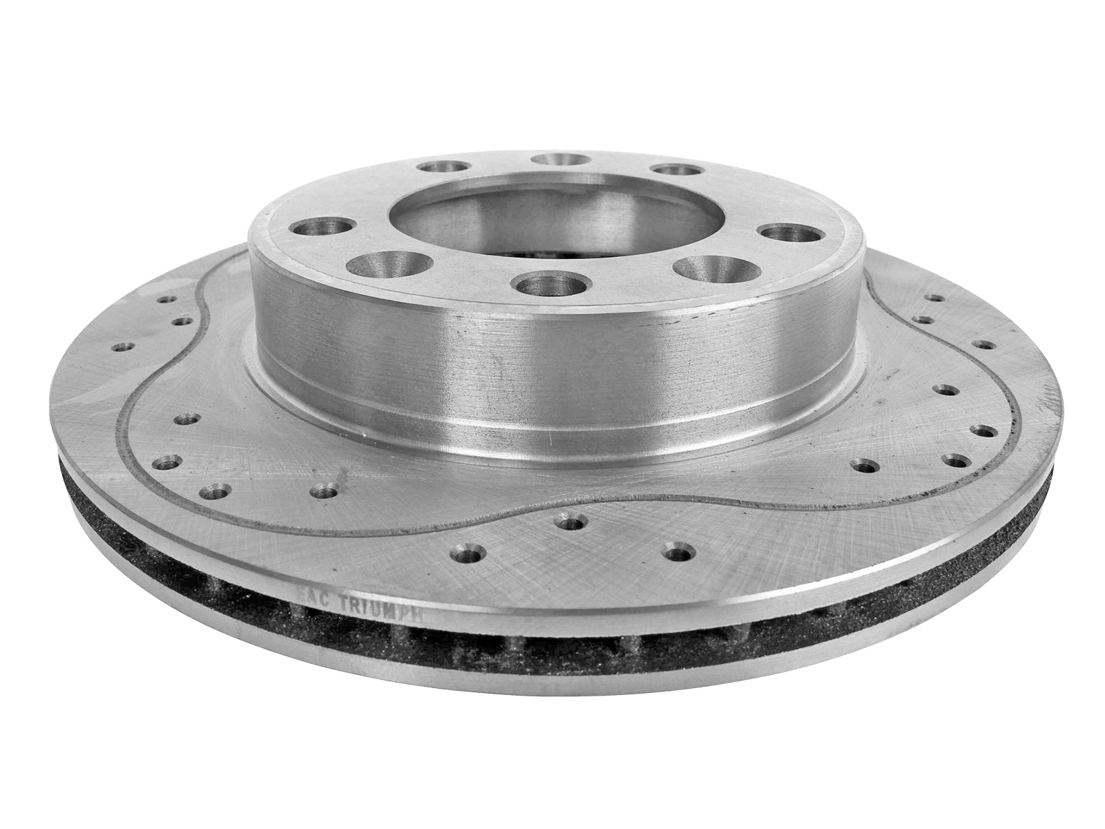 Диск тормозной ГАЗ-2217 перфорированный 1 штука ТОРНАДО-НН HG407 фотография №2