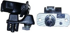 Ручки двери и замок багажника ВАЗ-1111 комплект ДААЗ фотография №1