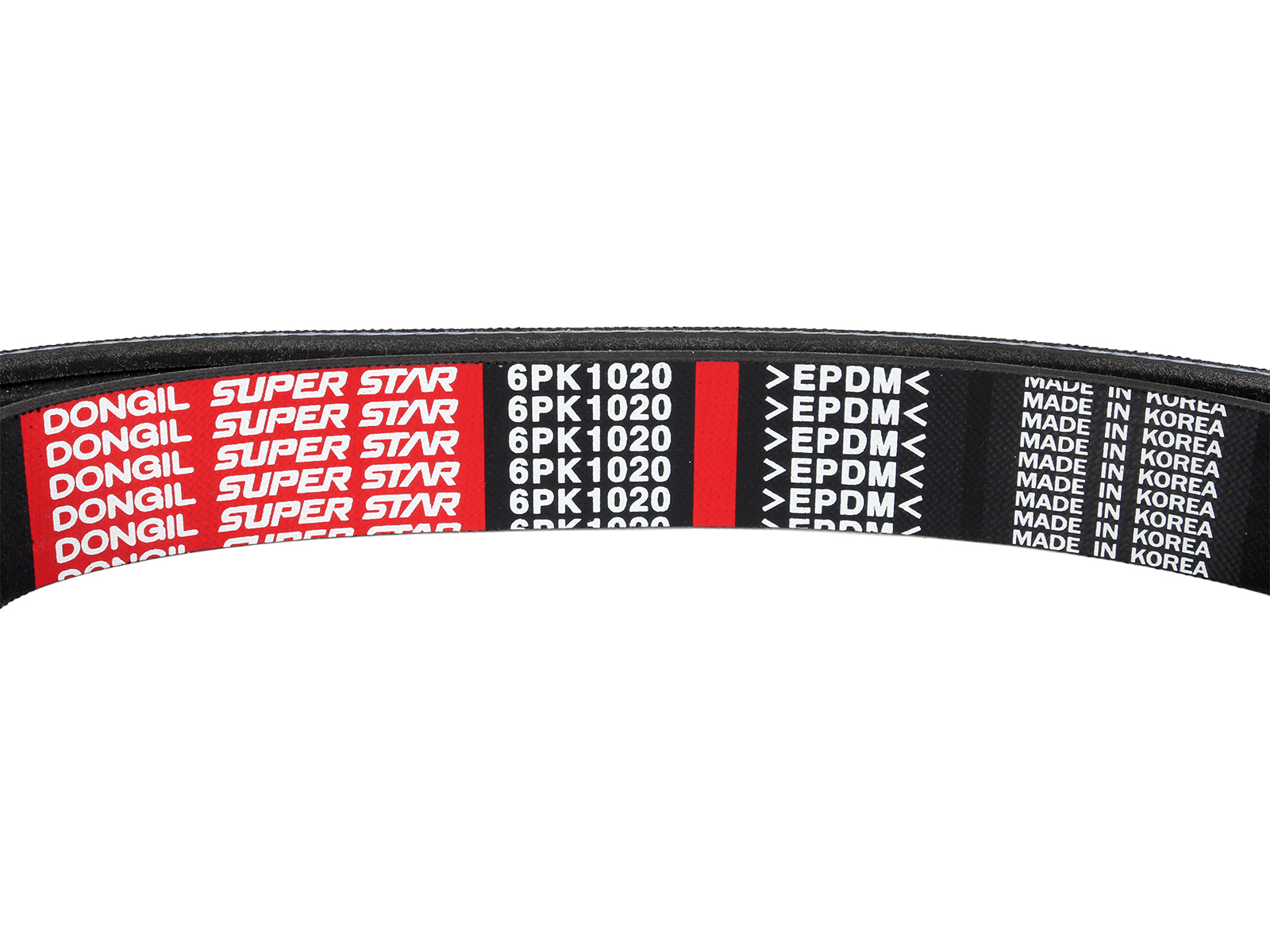 Ремень приводной поликлиновой 6PK1020 DONGIL фотография №4