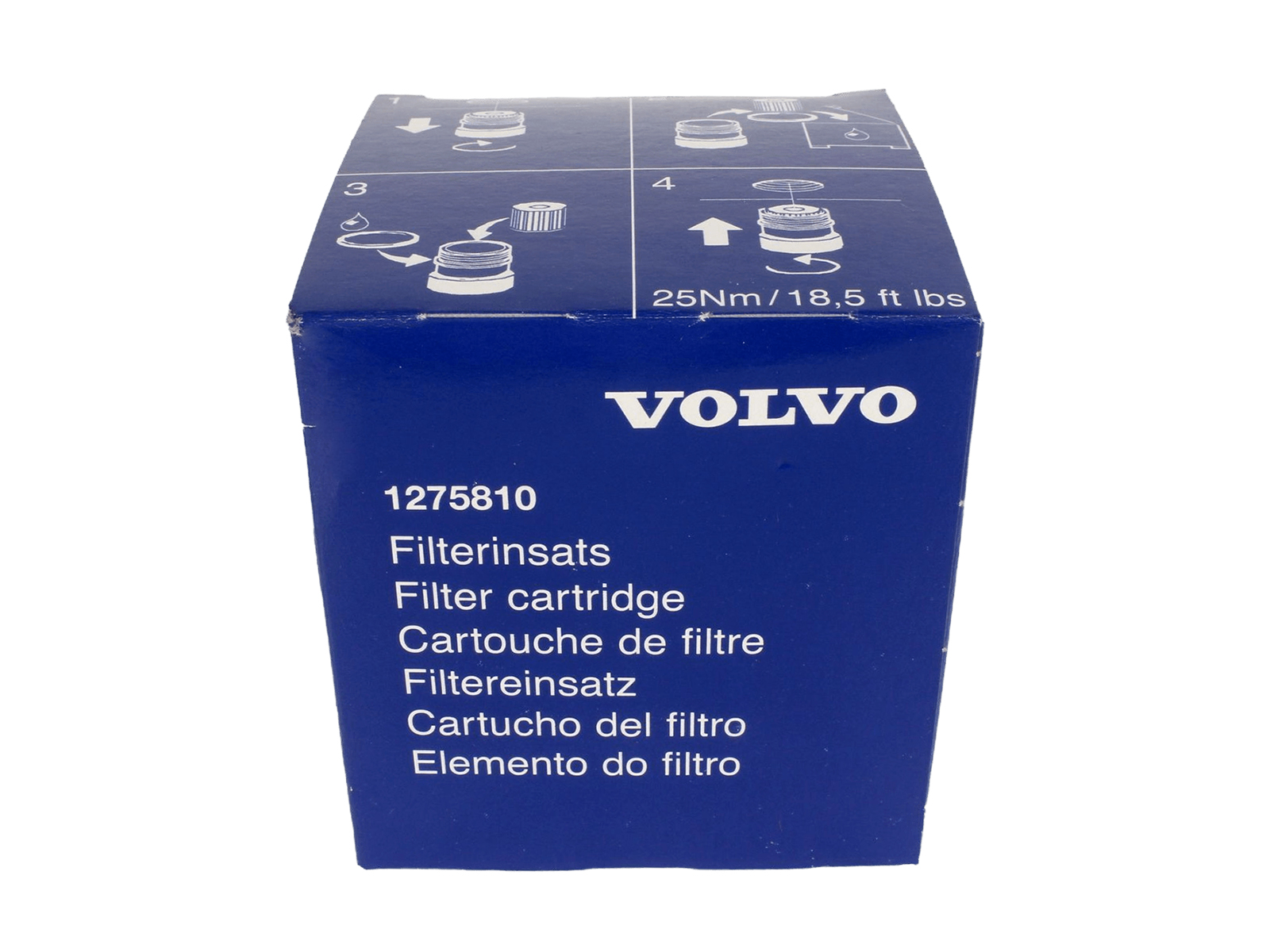 Фильтр масляный VOLVO 1275810 фотография №4