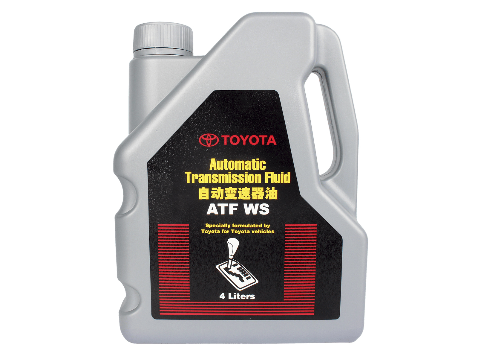 Жидкость трансмиссионная TOYOTA ATF WS 4л фотография №1
