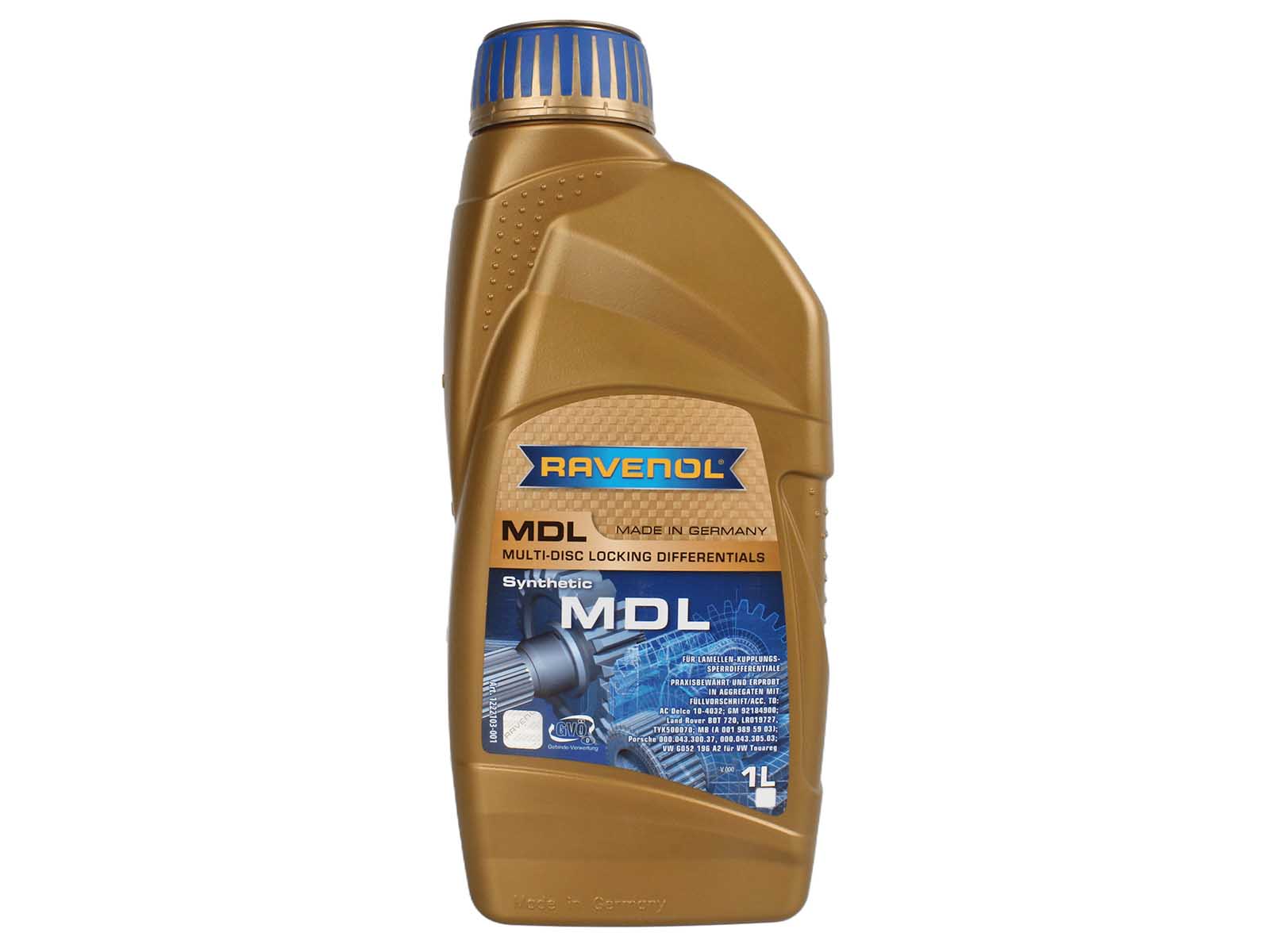 Трансмиссионное масло RAVENOL MDL 1л фотография №1
