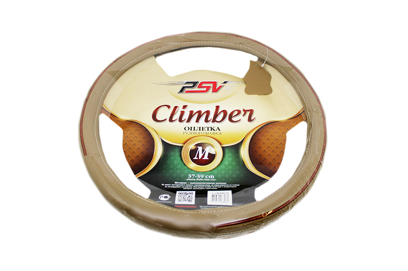 Оплетка на руль PSV CLIMBER Fiber бежевый М фотография №1