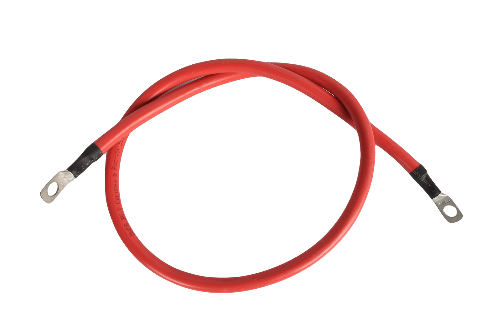 Провод АКБ соединительный L-1000мм 35кв. болт-болт фотография №1