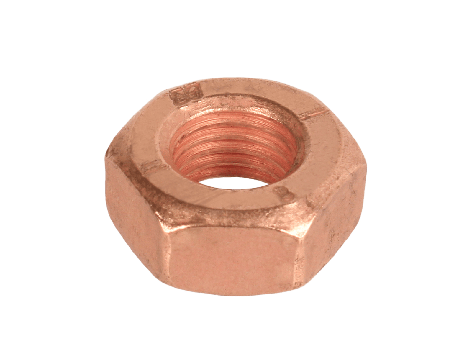 Гайка М10х1.25х17 приемной трубы КАМАЗ ЗИЛ омедненная фотография №3