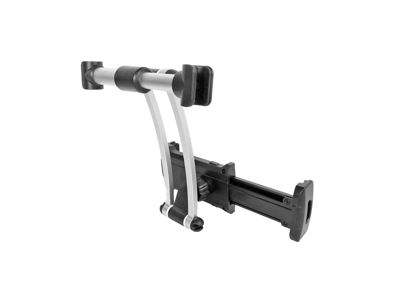 Держатель Hoco CA62 на подголовник silver black фотография №4