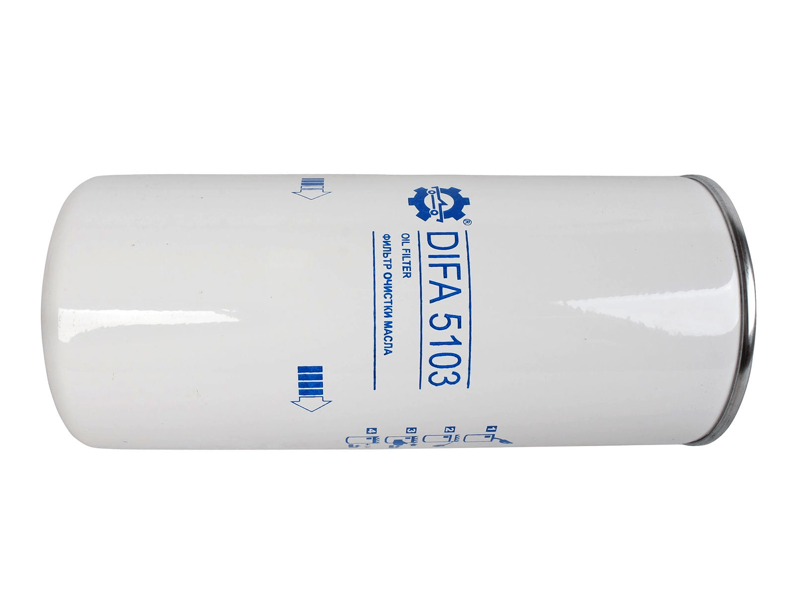 Фильтр масляный ЯМЗ-534 ЕВРО-3 резьбовой DIFA фотография №1