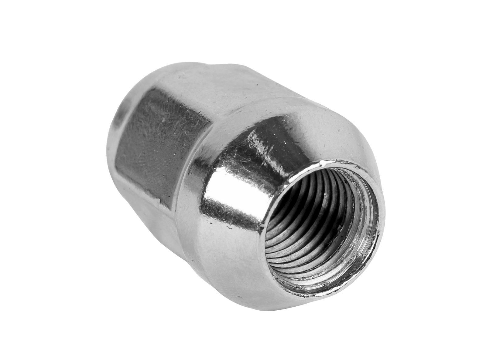 Гайка колеса ключ 21М закрытая хромированная фотография №3