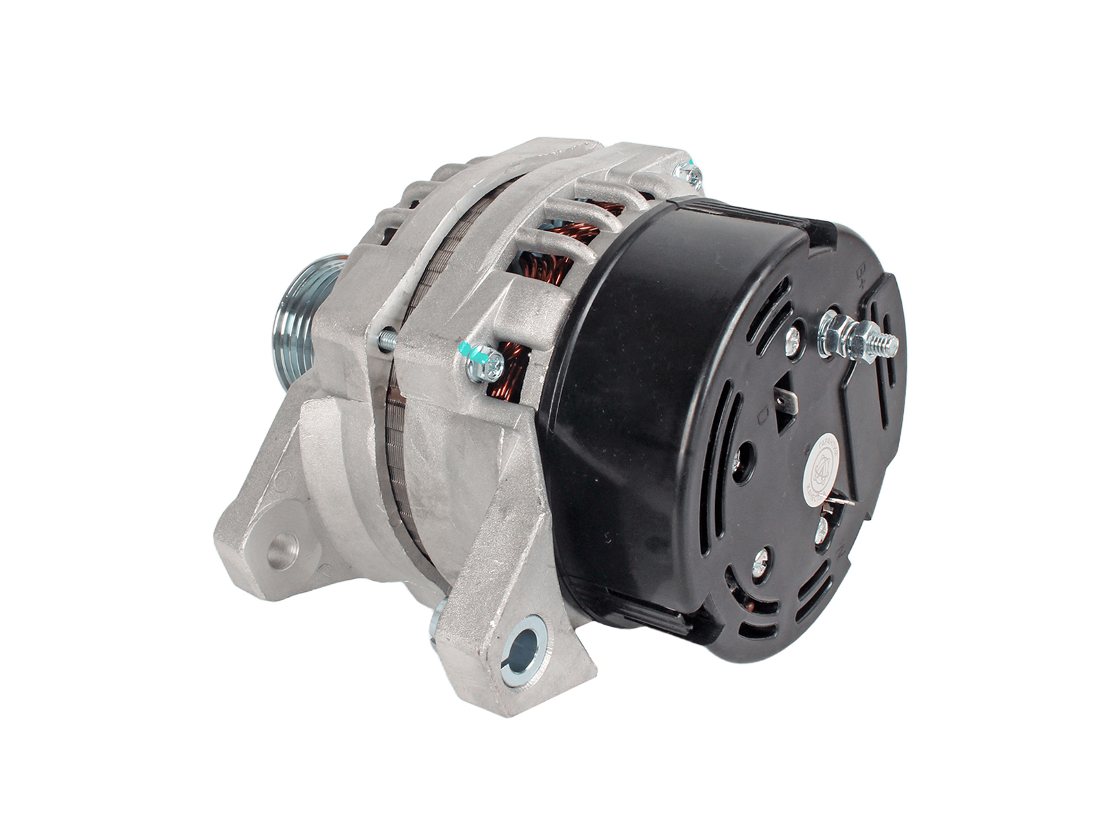 Генератор ГАЗ-3302, УАЗ дв.4216, EvoTech 2.7 14В 135А шкив поликлиновой AVTOELECTRICA 5122.3771-50 АЕ фотография №4
