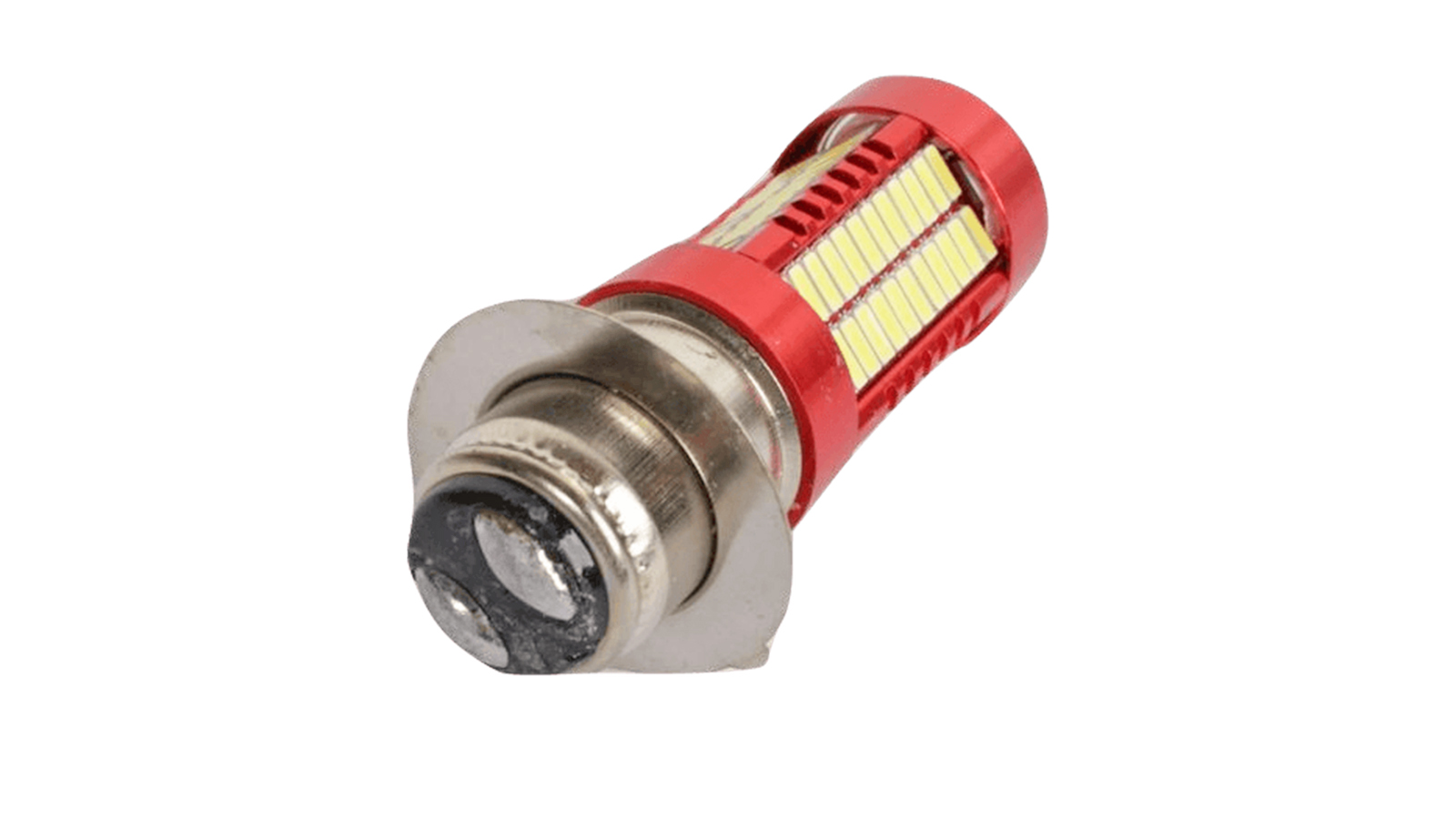 Лампа светодиодный P15D LED  красный корпус фотография №2