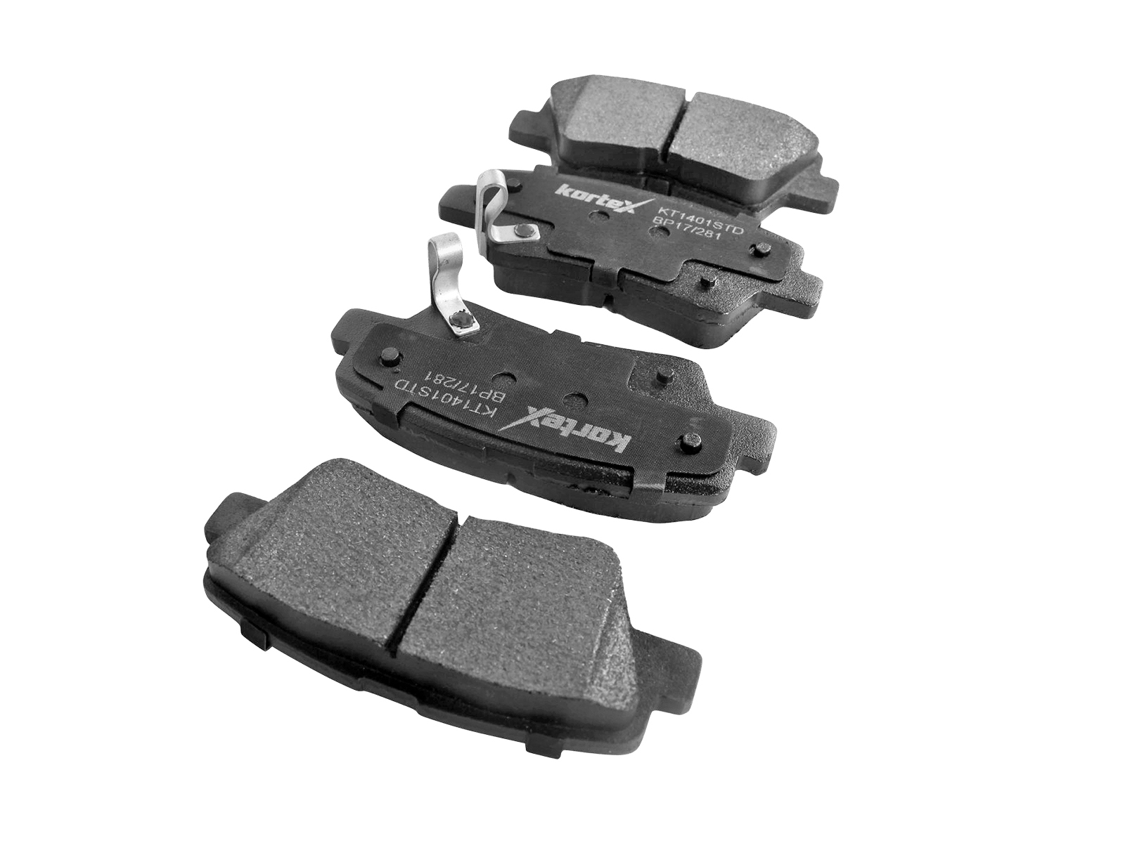 Колодки тормозные KORTEX KT1401S/STD задние фотография №3