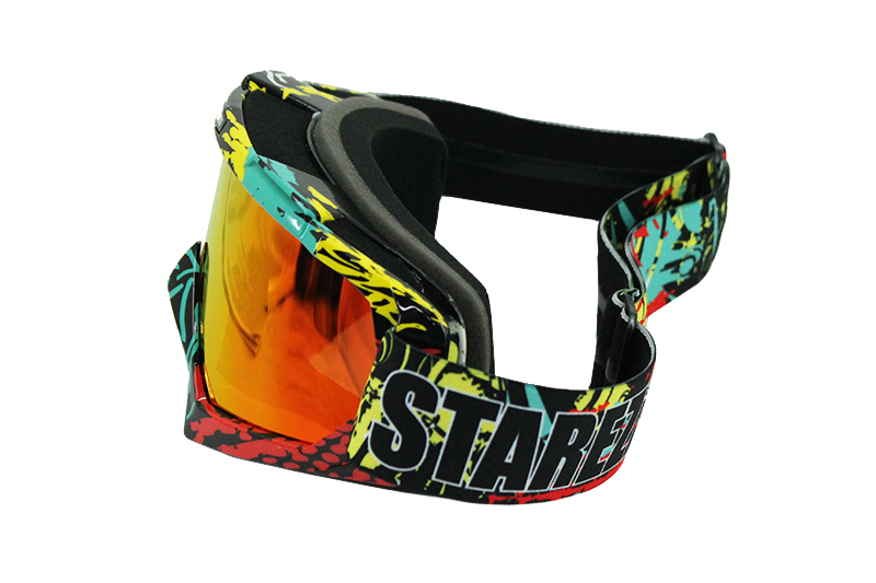 Очки кроссовые STAREZZI GOGGLES MX HAWALL RED 157-807 фотография №4