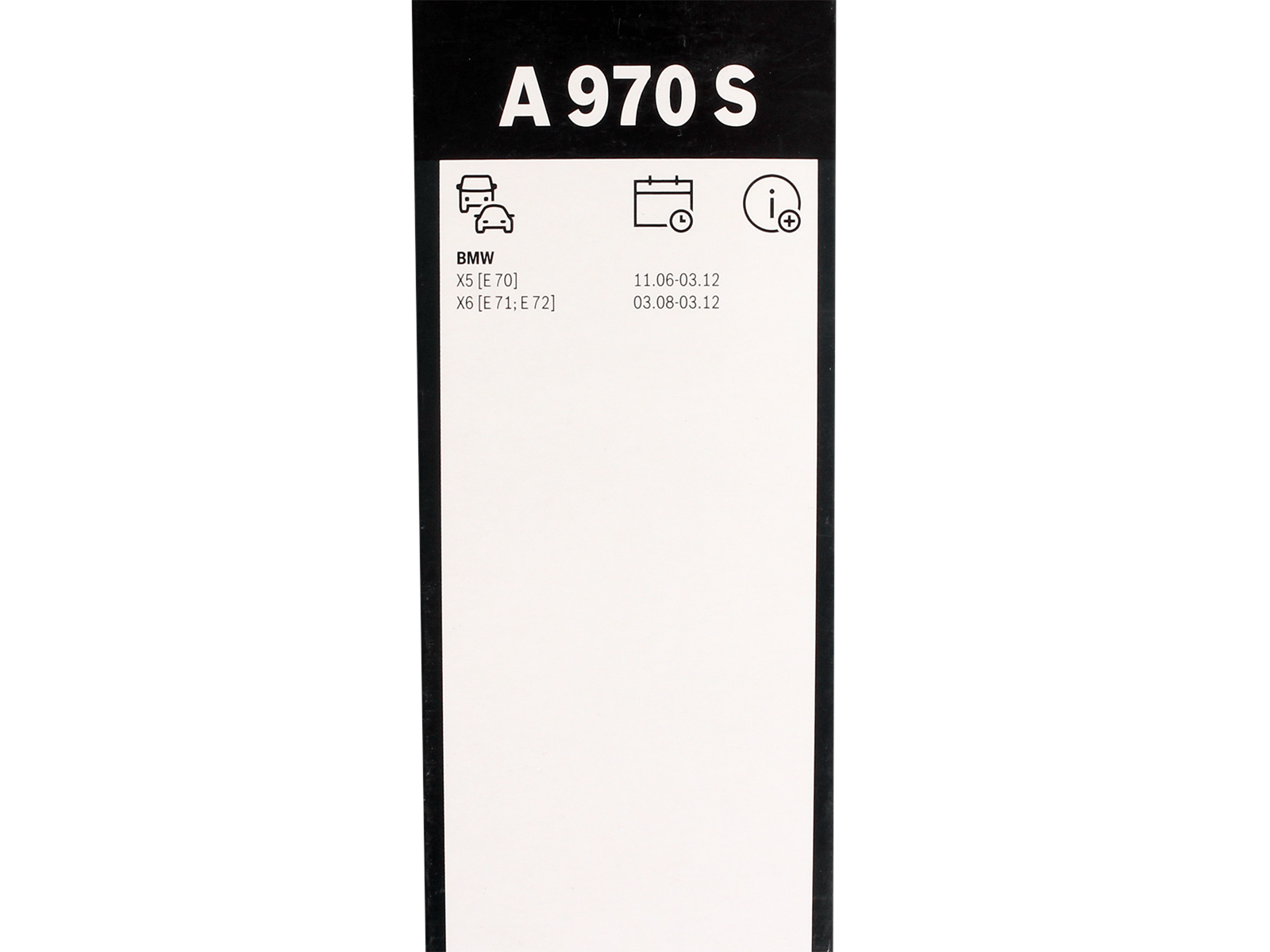 Щетка стеклоочистителя BOSCH комплект 3397118970 A970S фотография №6