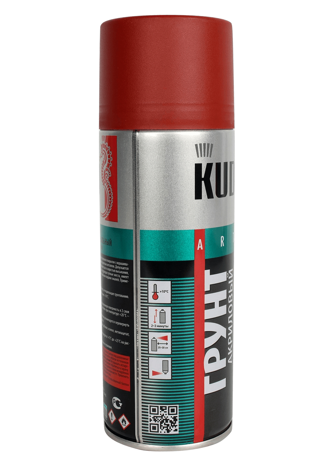 Грунт акриловый коричневый 520мл KUDO фотография №4