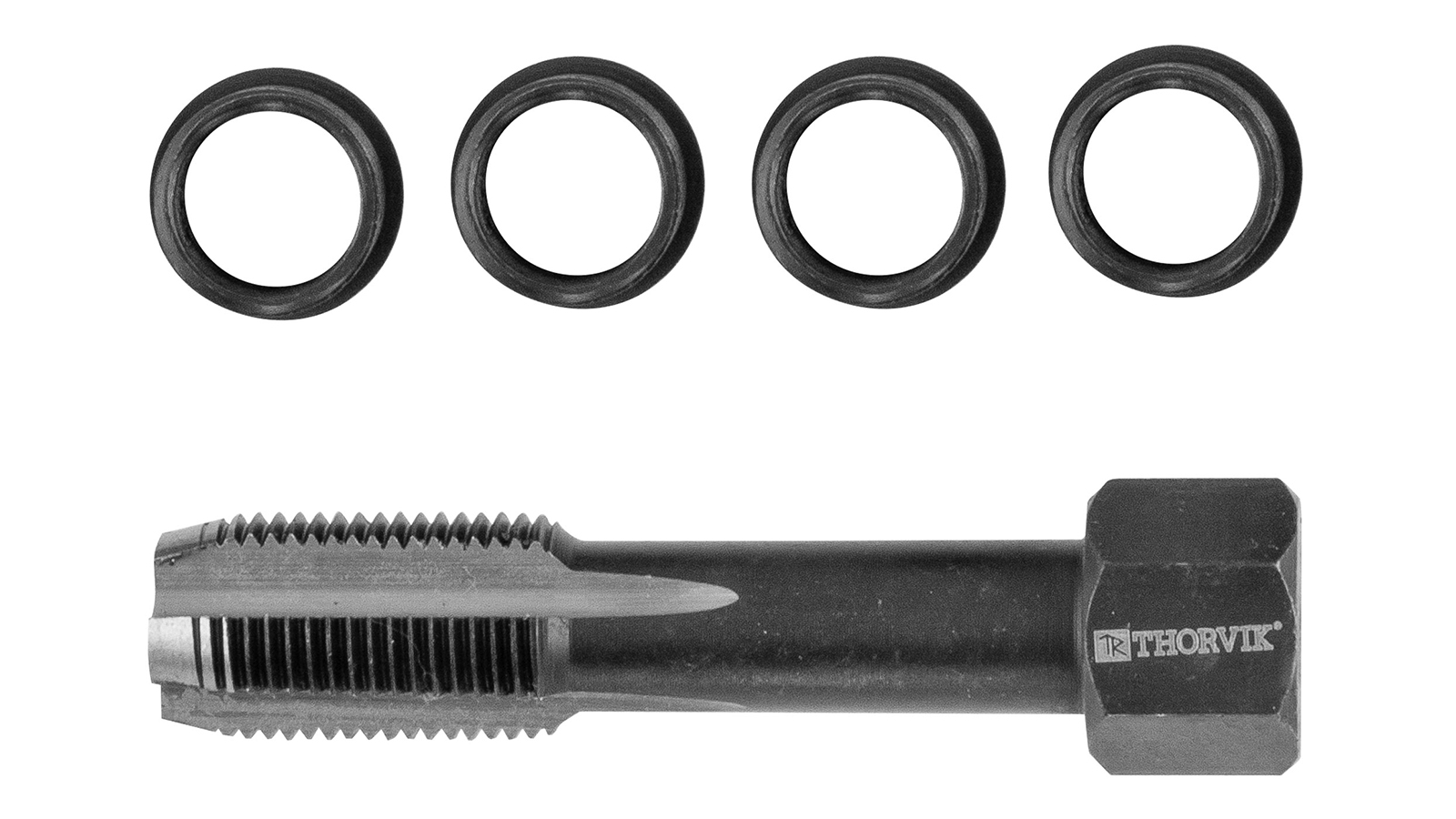 Набор для восстановления резьбы свечного отверстия THORVIK М12х1.25 5 предметов фотография №1