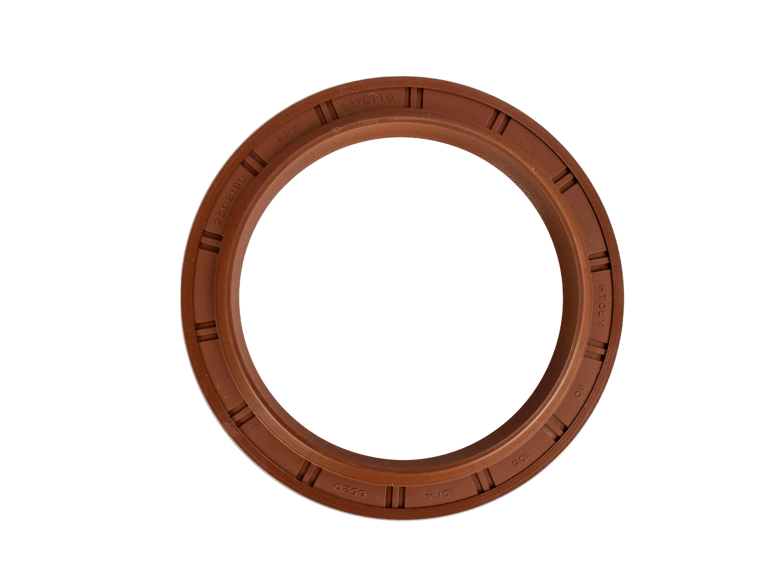 Сальник КАМАЗ-6520 редуктора левого вращения 2.2-80х105х10 Viton CAVETTO фотография №1
