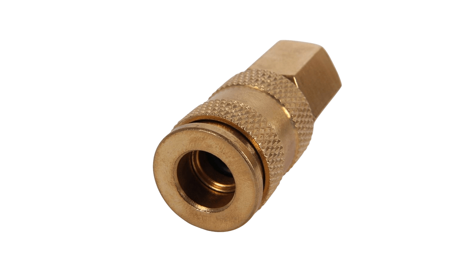 Быстроразъем с клапаном внутренняя резьба 1/4 в  ROCKFORCE фотография №3